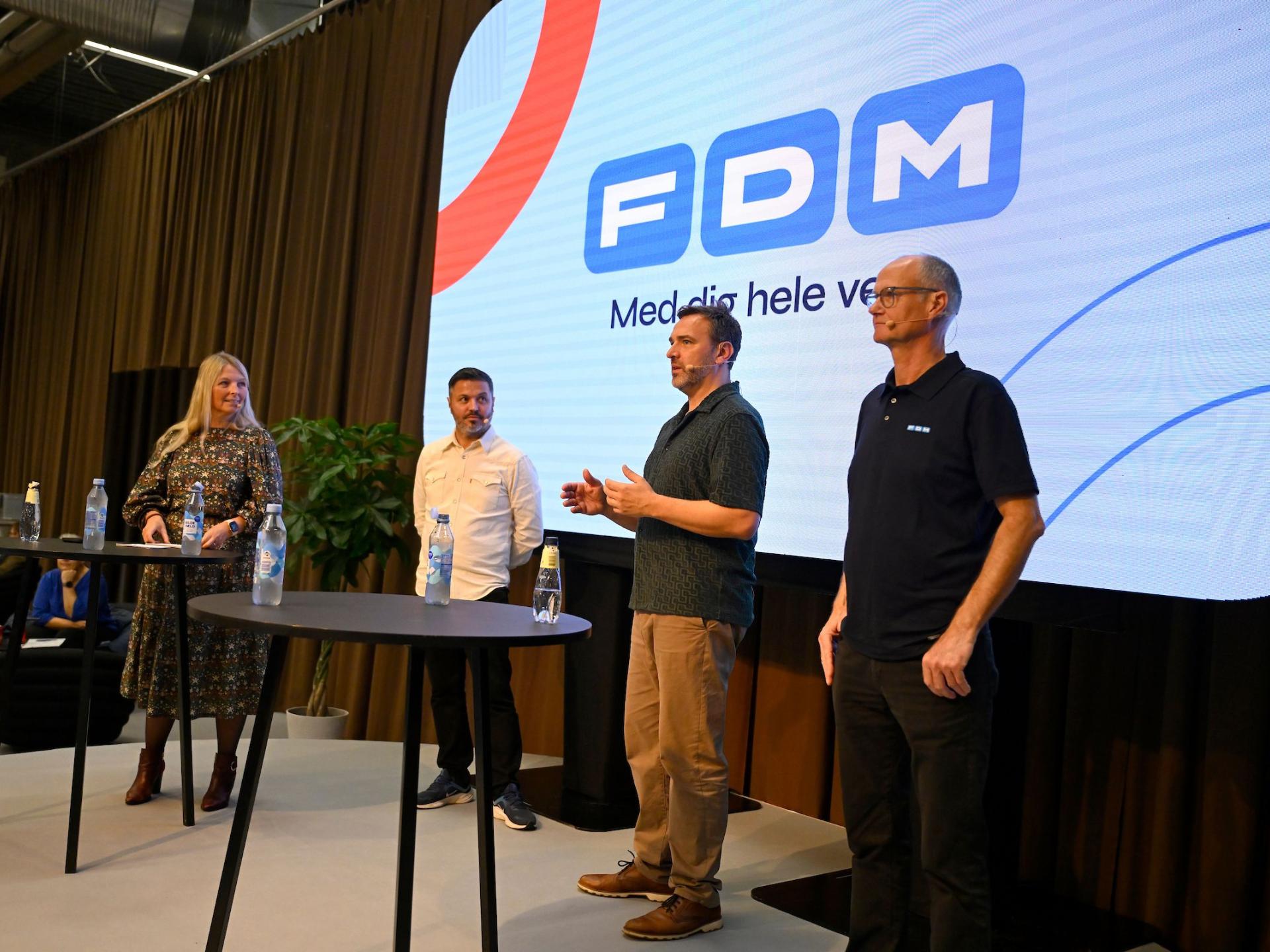 Hovedscenen på Elbilmessen