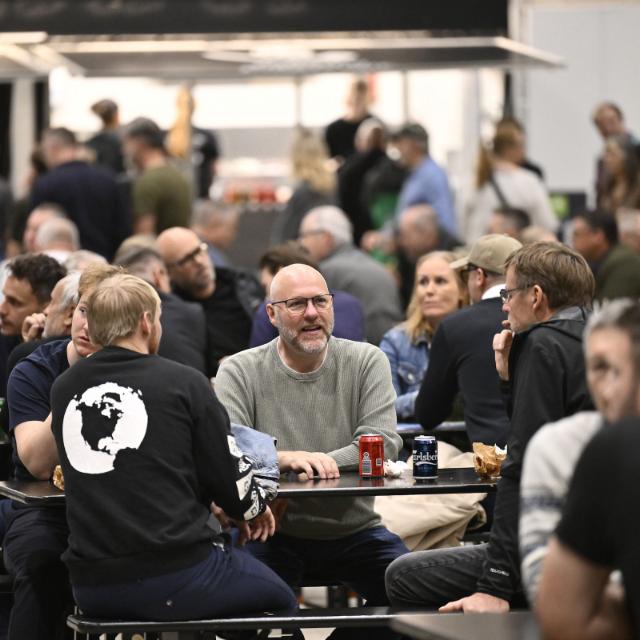 Street Food spisesteder i Pitstop (Hal E)