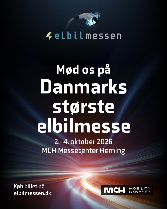 Mød os på Elbilmessen 2026 grafik