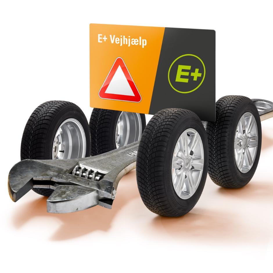 E+ Vejhjælp medfølger ved service